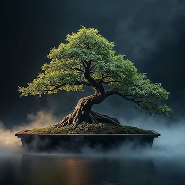 Bancada de bonsai do estúdio